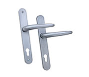 Quantum stainless steel long back plate door handle